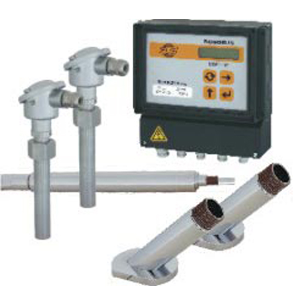 The SONOELIS SE806X ultrasonic flow meter for direct internal installation in a piping assembly