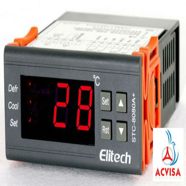 Đồng hồ điều khiển nhiệt độ kho lạnh STC-8080A