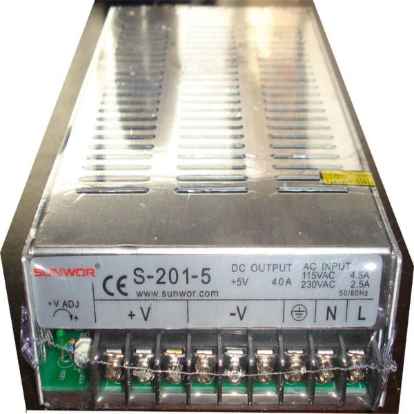 Bộ nguồn Sunwor 5V-40A công suất 200W